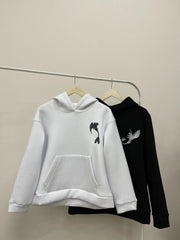 Gece ve Işığın Öfkesi Siyah ve Beyaz Ejderha V2 Nakışlı Çift Kombin