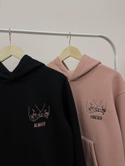 Forever ve Always v2 Nakışlı Çift Kombin