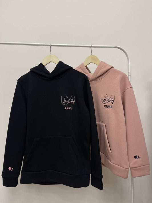 Forever ve Always v2 Nakışlı Çift Kombin