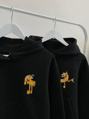 CatDog Nakışlı Çift Kombin