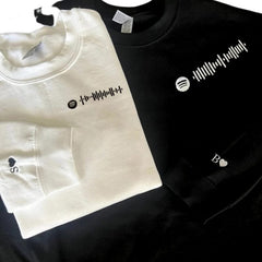 Kişiye Özel Spotify Barkodlu Nakış İşleme