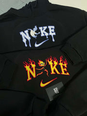 Elemental Ember ve Wade Nakışlı Çift Kombin Tişört, Sweatshirt & Hoodie