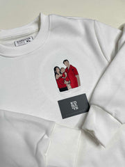 Kişiye Özel Fotoğraf, Metin ve Kol Nakışlı