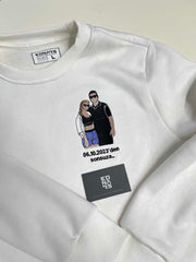 Kişiye Özel Fotoğraf, Metin ve Kol Nakışlı