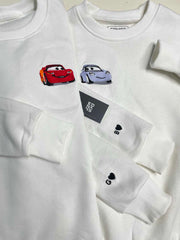 McQueen ve Sally v4 Nakışlı Çift Kombin