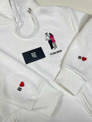 Kişiye Özel Fotoğraf, Metin ve Kol Nakışlı