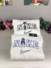 Ölü Gelin Emily ve Victor Nakışlı Çift Kombin Tişört, Sweatshirt & Hoodie