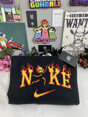 Elemental Ember ve Wade Nakışlı Çift Kombin Tişört, Sweatshirt & Hoodie