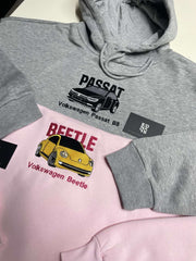 Passat ve Beetle Araba Nakışlı Çift Kombin