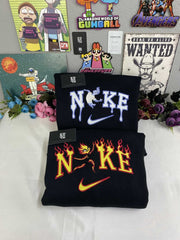 Elemental Ember ve Wade Nakışlı Çift Kombin Tişört, Sweatshirt & Hoodie