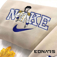 Küçük Deniz Kızı ve Prens Nakışlı Çift Kombin