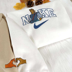 Pocahontas ve John Smith Nakışlı Çift Kombin Tişört, Sweatshirt & Hoodie