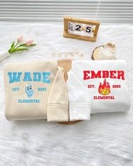 Elemental Ember ve Wade v2 Nakışlı Çift Kombin