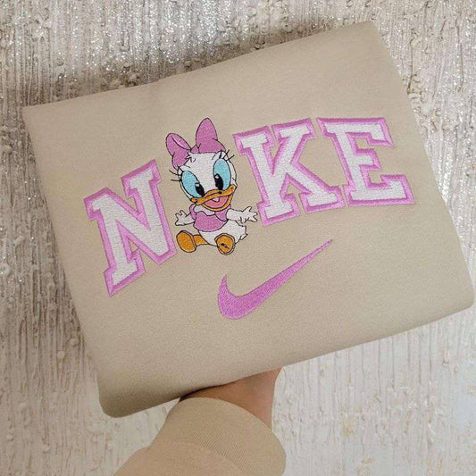 Daisy Duck ve Donald Nakışlı Çift Kombin Tişört, Sweatshirt &amp; Hoodie