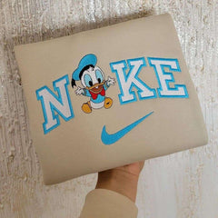 Daisy Duck ve Donald Nakışlı Çift Kombin Tişört, Sweatshirt &amp; Hoodie