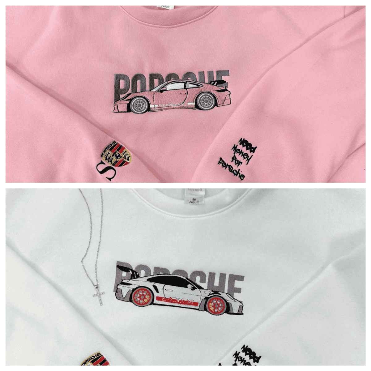 Porsche GT3 RS Nakışlı Çift Kombin