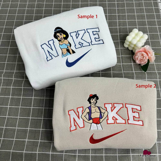 Disney Alaaddin ve Yasemin Nakışlı Çift Kombin