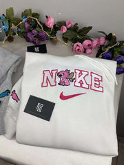 Stitch ve Angel Nakışlı Çift Kombin Tişört, Sweatshirt &amp; Hoodie