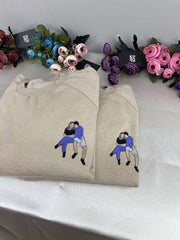 Kişiye Özel Fotoğraf Nakış İşleme Tişört, Sweathirt & Hoodie