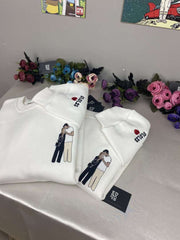 Kişiye Özel Fotoğraf Nakış İşleme Tişört, Sweathirt & Hoodie