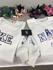 Ölü Gelin Emily ve Victor Nakışlı Çift Kombin Tişört, Sweatshirt &amp; Hoodie