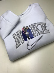 NXKE Çizgi Kişiye Özel Fotoğraf Nakış İşleme