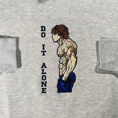 BAKI DO IT ALONE Nakış İşleme