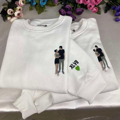 Kişiye Özel Fotoğraf Nakış İşleme Tişört, Sweathirt & Hoodie