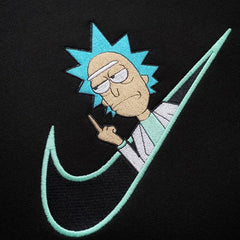 Rick and Morty Rick Fuck Nakış İşleme