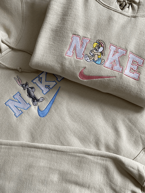 Looney Tunes Lola ve Bugs v2 Nakışlı Çift Kombin