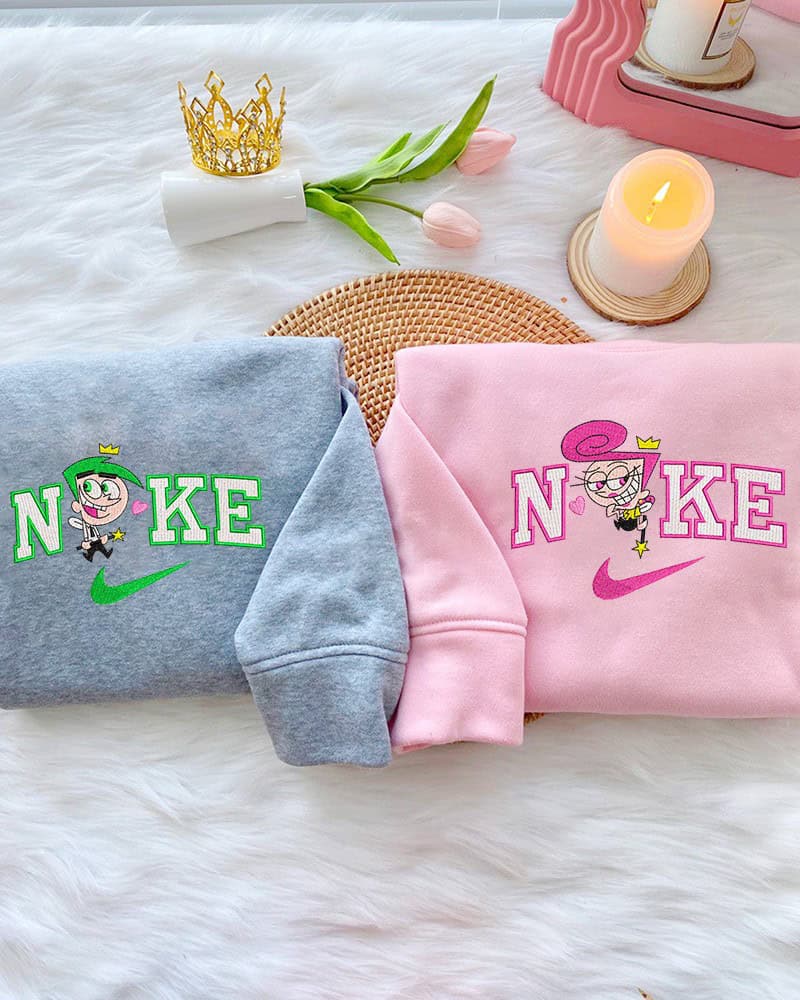 Ailem Bir Acayip Cosmo ve Wanda Nakışlı Çift Kombin