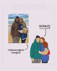 Kişiye Özel Fotoğraf Nakış İşleme Tişört, Sweathirt & Hoodie