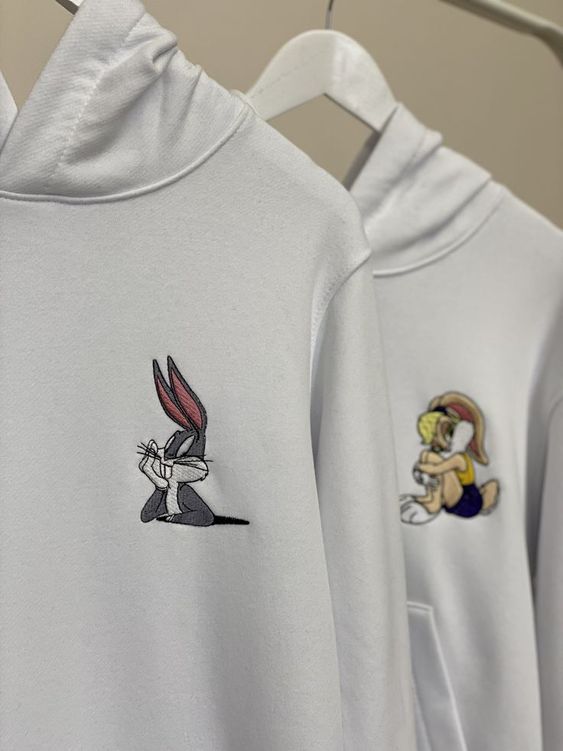 Looney Tunes Lola ve Bugs Nakışlı Çift Kombin