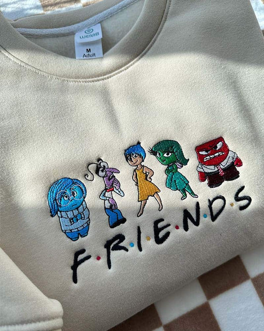 Friends Ters Yüz Nakışlı | Friends Inside Out