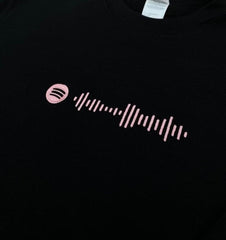 Kişiye Özel Spotify Barkodlu Nakış İşleme