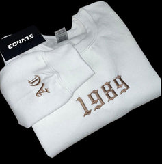Kişiye Özel Tarih Nakış İşleme Tişört, Sweathirt &amp; Hoodie