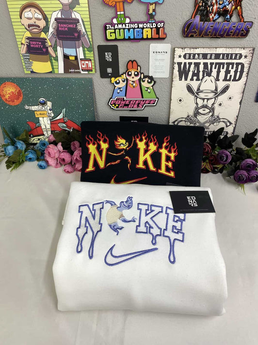 Elemental Ember ve Wade Nakışlı Çift Kombin Tişört, Sweatshirt &amp; Hoodie
