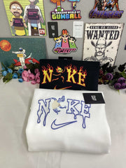 Elemental Ember ve Wade Nakışlı Çift Kombin Tişört, Sweatshirt &amp; Hoodie