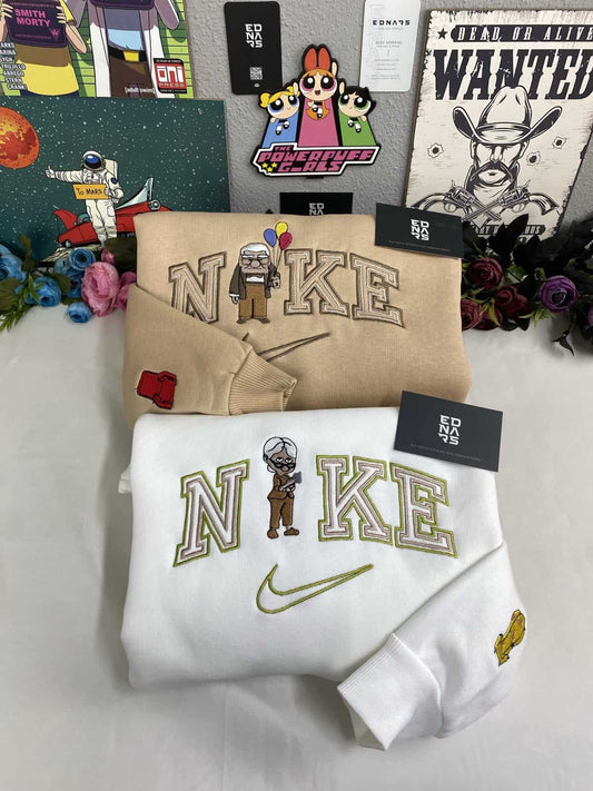 Yukarı Bak Carl And Ellie Çift Kombin Tişört, Sweatshirt &amp; Hoodie