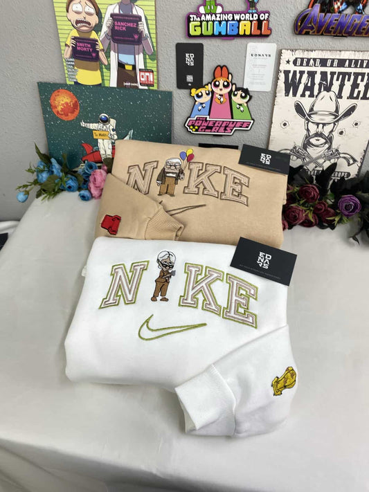Yukarı Bak Carl And Ellie Çift Kombin Tişört, Sweatshirt &amp; Hoodie